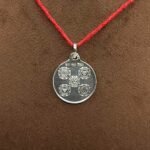 Das maha Vidhya Silver Locket Yantra