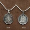 Ram Raksha Yantra Locket Silver With Silver Chain