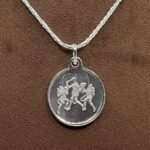 Chhinmasta Yantra Silver Locket With Silver Chain