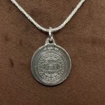 Kuber Yantra Locket Silver With Silver Chain