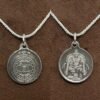 Kuber Yantra Locket Silver With Silver Chain