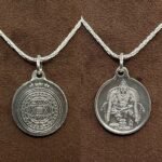 Kuber Yantra locket Silver With Silver Chain