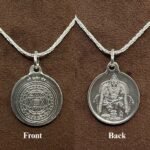 Kuber Yantra locket Silver With Silver Chain