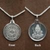 Kailash Dhan Raksha Yantra Silver Locket With Silver Chain