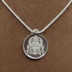 Ganesha Yantra Locket With Silver Chain