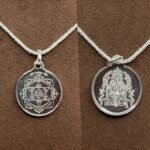 Ganesha Yantra locket Silver With Silver Chain