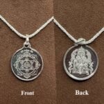 Ganesha Yantra Locket With Silver Chain