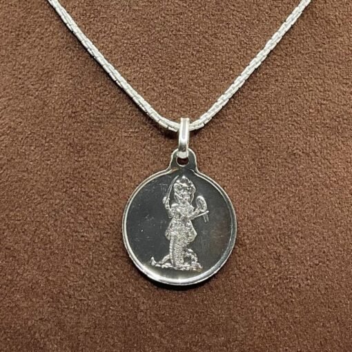 Ketu Yantra Locket With Silver Chain