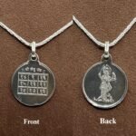 ketu yantra locket with silver chain