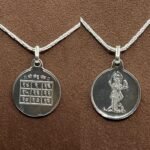 ketu yantra locket with silver chain