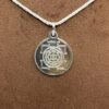 Silver Murugan Locket Yantra With Silver Chain