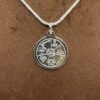 Karya Siddhi Yantra Silver Locket With Silver Chain