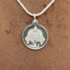 Karya Siddhi Yantra Silver Locket With Silver Chain