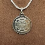 Laxmi Ganesh Silver Locket Yantra With Silver Chain