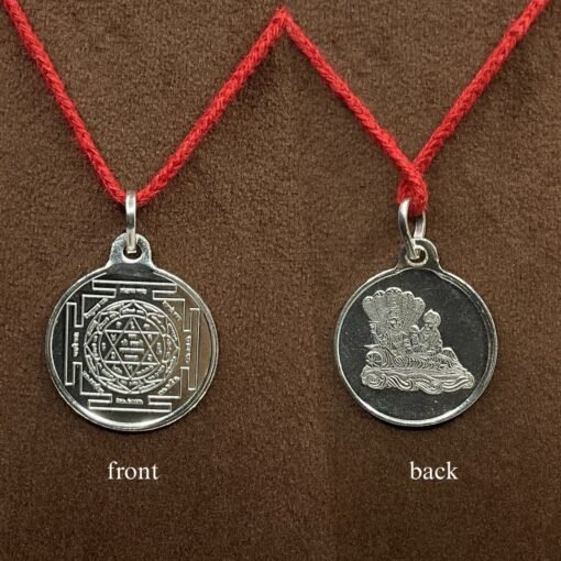 Laxmi Narayan Silver Locket Yantra