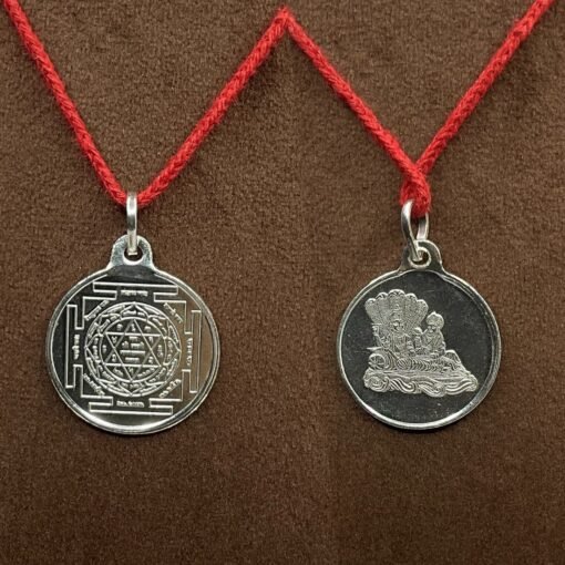 Laxmi Narayan Silver Locket Yantra