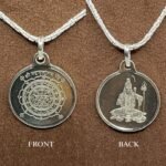 Mahamrityunjay Silver Locket Yantra With Silver Chain
