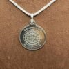 Mahamrityunjay Silver Locket Yantra With Silver Chain