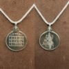 Mangal Yantra Silver Locket Yantra With Silver Chain