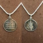 Mangal Yantra Silver locket Yantra With Silver Chain