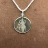 Mangal Yantra Silver Locket Yantra With Silver Chain