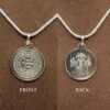 Panchmukhi Hanuman Silver Locket Yantra With Silver Chain