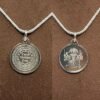Panchmukhi Hanuman Silver Locket Yantra With Silver Chain