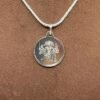 Panchmukhi Hanuman Silver Locket Yantra With Silver Chain
