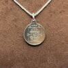 Saraswati Silver Locket Yantra With Silver Chain