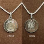 Shree Narvan Chamunda Silver Locket Yantra With Silver Chain