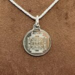 Shree Narvan Chamunda Silver Locket Yantra With Silver Chain