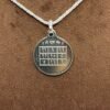 Shukra Silver Locket Yantra With Silver Chain