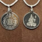 Silver Shiv Locket Yantra With Silver Chain