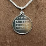 Surya Silver locket Yantra With Silver Chain