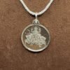 Surya Silver Locket Yantra With Silver Chain 13 Surya Silver Locket Yantra With Silver Chain
