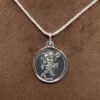 Hanuman Locket Yantra In Silver With Silver Chain