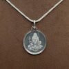 Kailash Dhan Raksha Yantra Silver Locket With Silver Chain