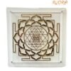 Cut Work Shree Yantra With Acrylic Stand