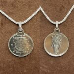 Silver Vishnu Yantra locket Yantra With Silver Chain