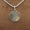 Silver Vishnu Yantra Locket Yantra With Silver Chain 12 Vishnu Silver Locket Yantra With Silver Chain