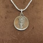 Vishnu Silver Locket Yantra With Silver Chain