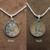 Kali Yantra Silver Locket With Silver Chain