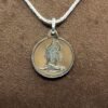 Kali Yantra Silver Locket With Silver Chain