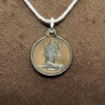 Kali Yantra Silver Locket With Silver Chain