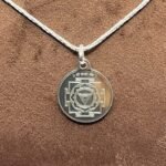 Kali Yantra Silver Locket With Silver Chain