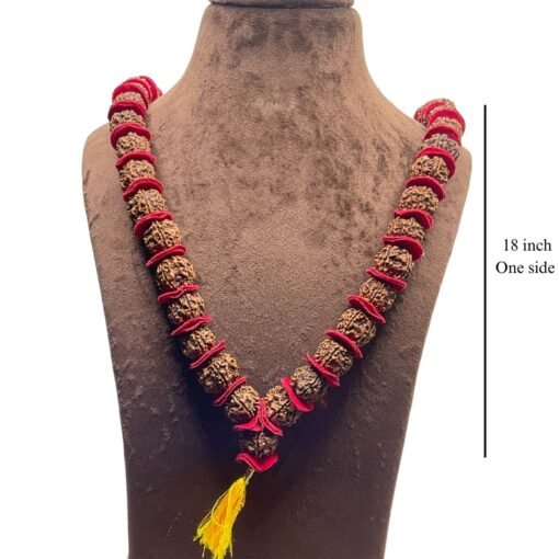 5 Mukhi Kantha Mala Nepal (54 + 1 Bead) - Image 4