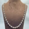 Diamond Cutting Crystal Mala Silver Capped Photo
