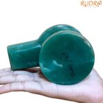 Green Aventurine Shivling 3.5 Inch ( 636 Gram )