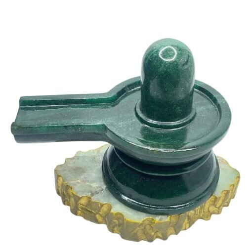 Green-Jade-Lingam-With-Green-Jade-Base-6-Inches-2425-Grams-Lp-C.jpg