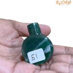 Green Jade Shivling - 1.5 Inches - ( 51 Grams )